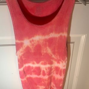 Tie Dye Tank Top Woman's Size Large